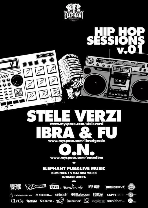 Hip Hop Sessions v.01 Stele Verzi Ibra Fu O.N.