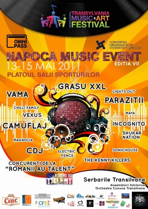 Napoca Music Event ediţia a 5a 