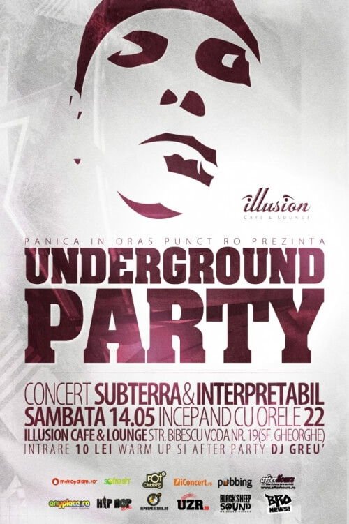 underground party subterra interpretbil 14 mai